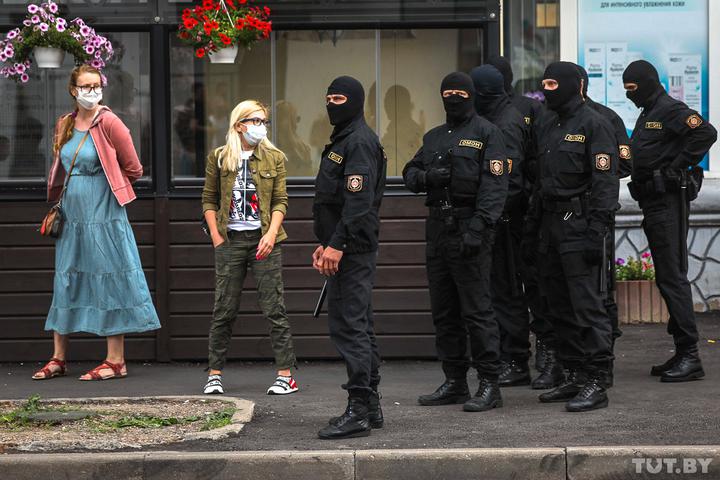 Center of Minsk, July 15. Photo by Dmitry Brushko, TUT.BY