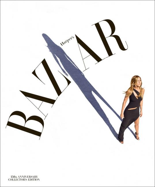 Harpers Bazaar (ЗША). Вокладка да 150-гадавіны Harper's Bazaar